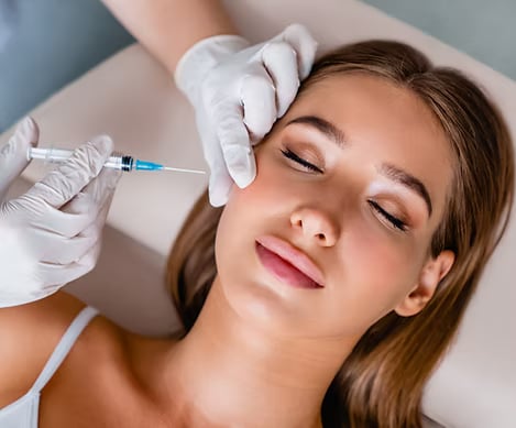 Facial treatment photograph supplied for My Skin Clinic